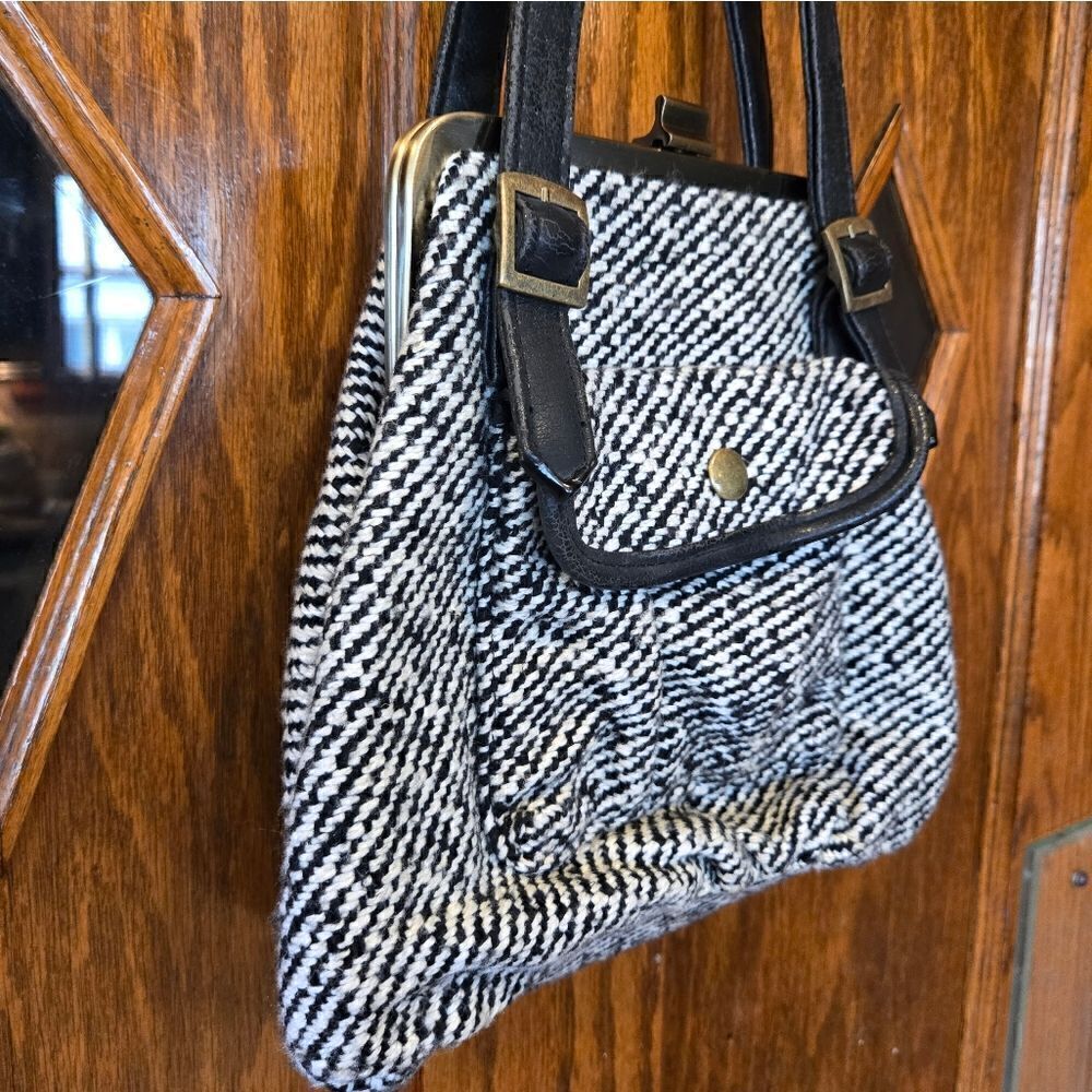 Mossimo Tweed Shoulder Bag - Picture 2 of 9